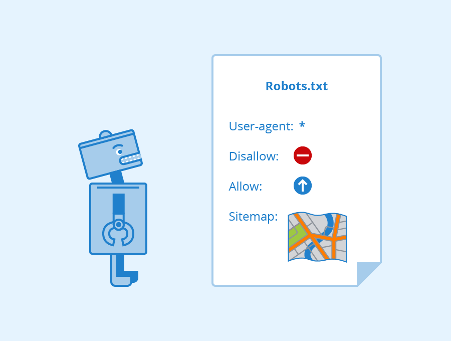 استفاده از فایل robots.txt برای جلوگیری از ایندکس