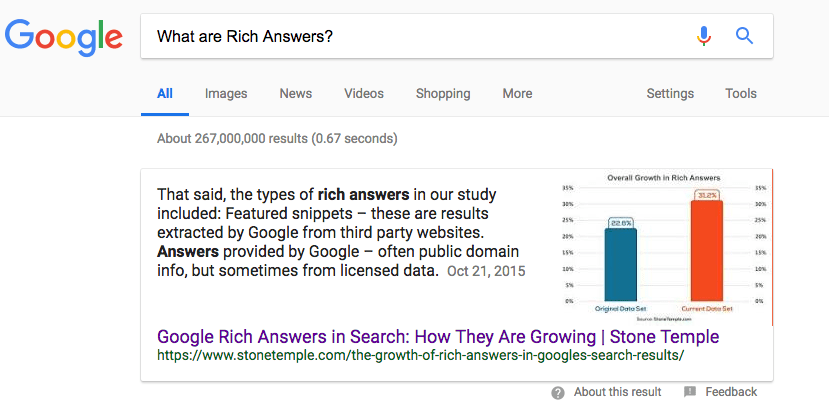 چگونه در answer box گوگل باشیم؟